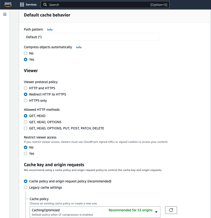 Hosting Single Page Application using AWS CloudFront and AWS S3: User Guide 13