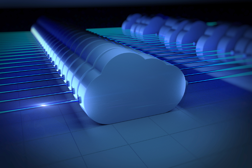 Cloud-connected server racks